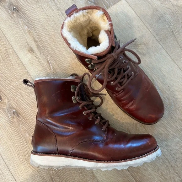 UGG | Shoes | Ugg Mens Laceup Boots | Poshmark display picture 1